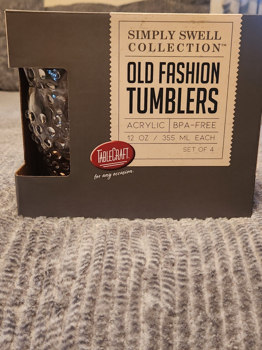 TableCraft Box — Brown Packaging with Red Logo